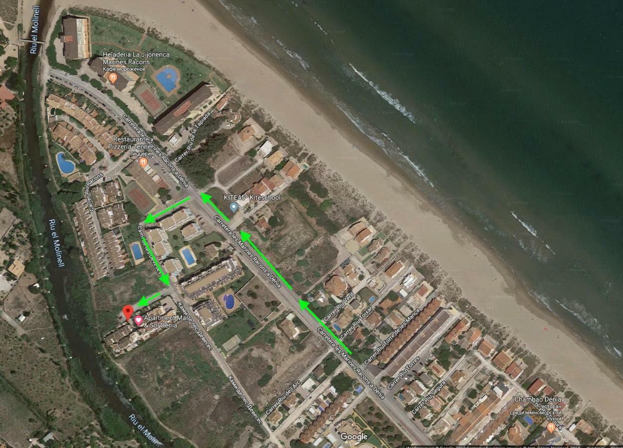 Estrella Del Mar, Denia Lejlighed Les Deveses Eksteriør billede